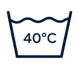 Temperatura de lavado 40°C